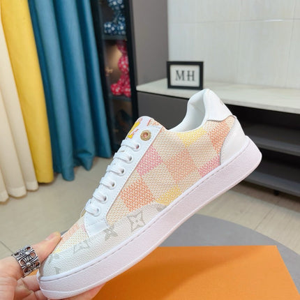 BEVERLY HILLS SNEAKERS IN LIGHT PINK FABRIC