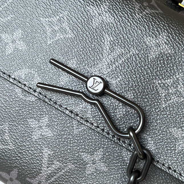 STEAMER 24 IN BLACK MONOGRAM ECLIPSE CANVAS