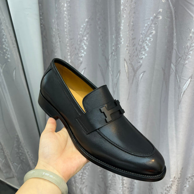 HM PARIS LOAFER BLACK CALFSKIN