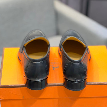 HM PARIS LOAFER BLACK CALFSKIN