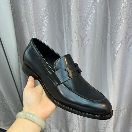 HM PARIS LOAFER GLOSSY BLACK CALFSKIN