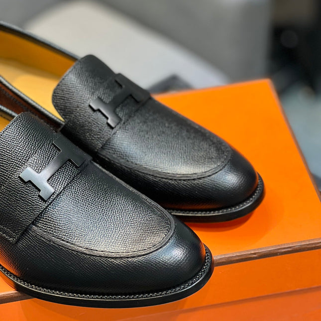 HM PARIS LOAFER BLACK EPSOM CALFSKIN