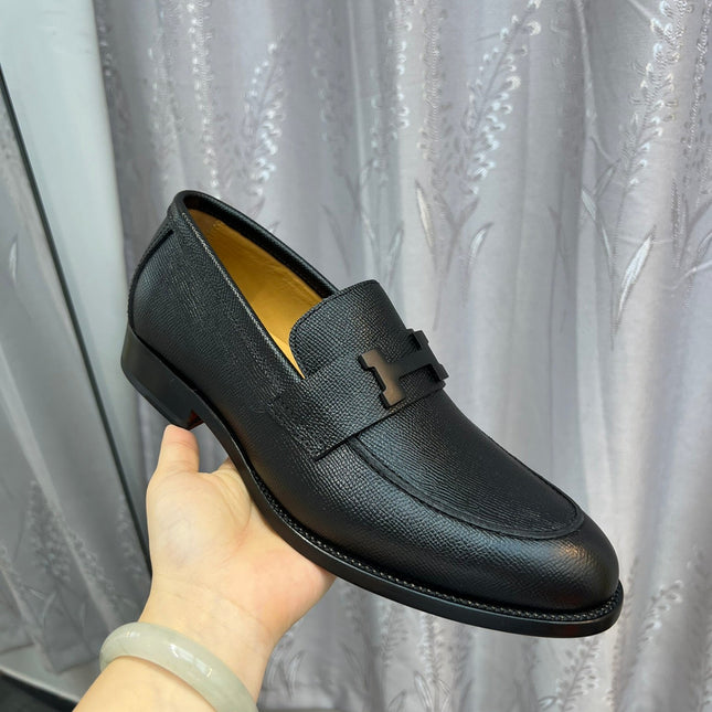 HM PARIS LOAFER BLACK EPSOM CALFSKIN