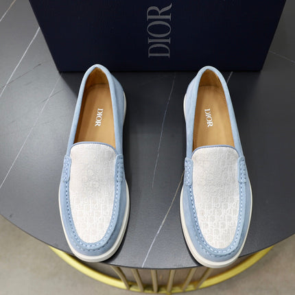 CD GRANVILLE BASIC LOAFER LIGHT BLUE-GRAY JACQUARD