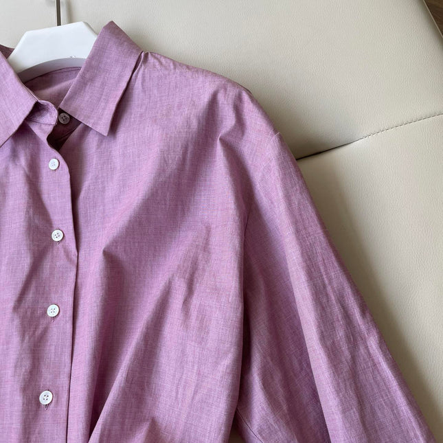 Loewe Knitted Shirt Pink Cotton