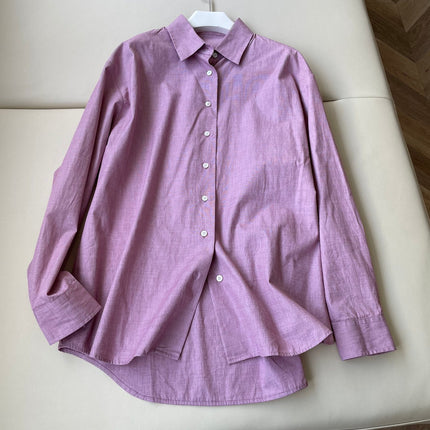 Loewe Knitted Shirt Pink Cotton