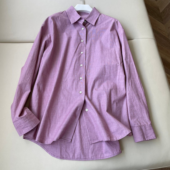 Loewe Knitted Shirt Pink Cotton
