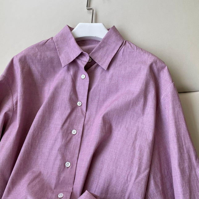 Loewe Knitted Shirt Pink Cotton