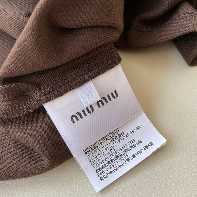 MIUMIU POLO SHIRT STYLE 420