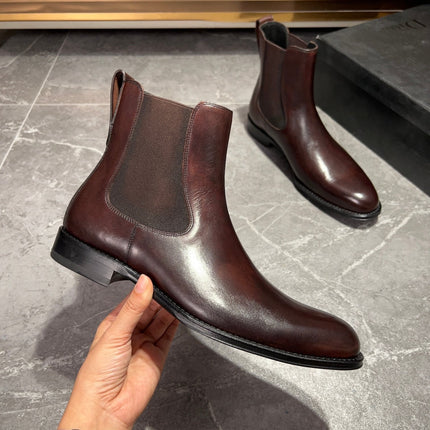CD CHELSEA BOOT SYRUP CALFSKIN