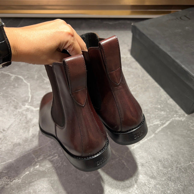 CD CHELSEA BOOT SYRUP CALFSKIN