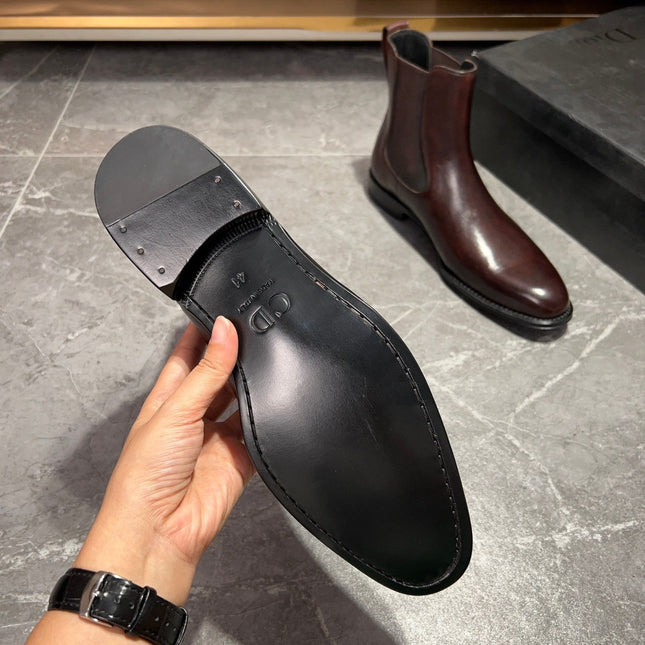 CD CHELSEA BOOT SYRUP CALFSKIN