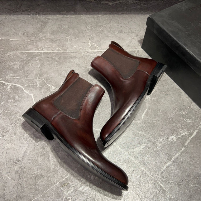 CD CHELSEA BOOT SYRUP CALFSKIN