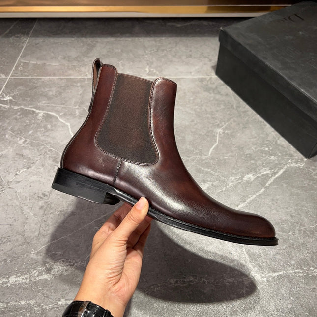 CD CHELSEA BOOT SYRUP CALFSKIN