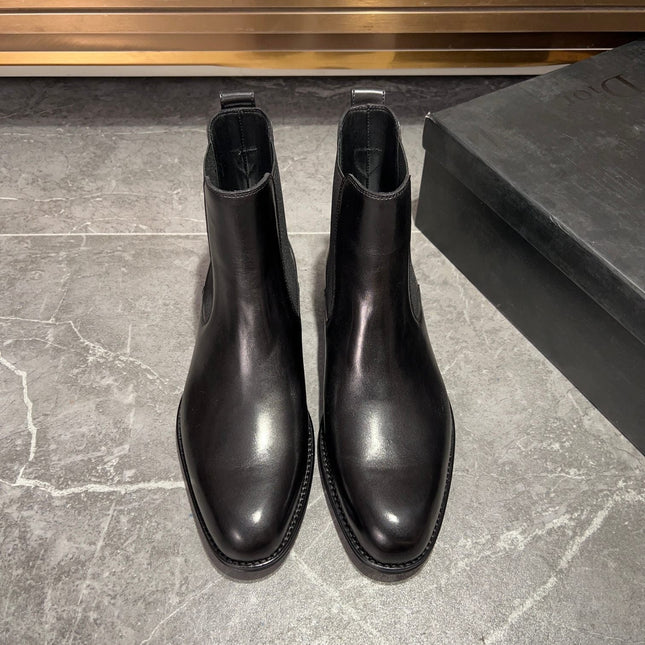 CD CHELSEA BOOT BLACK CALFSKIN