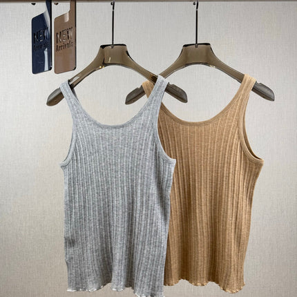 Fendi Tank Top Wool Fabric 232704