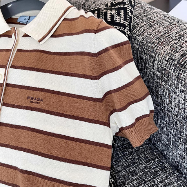 PRADA KNIT POLO STYLE 81