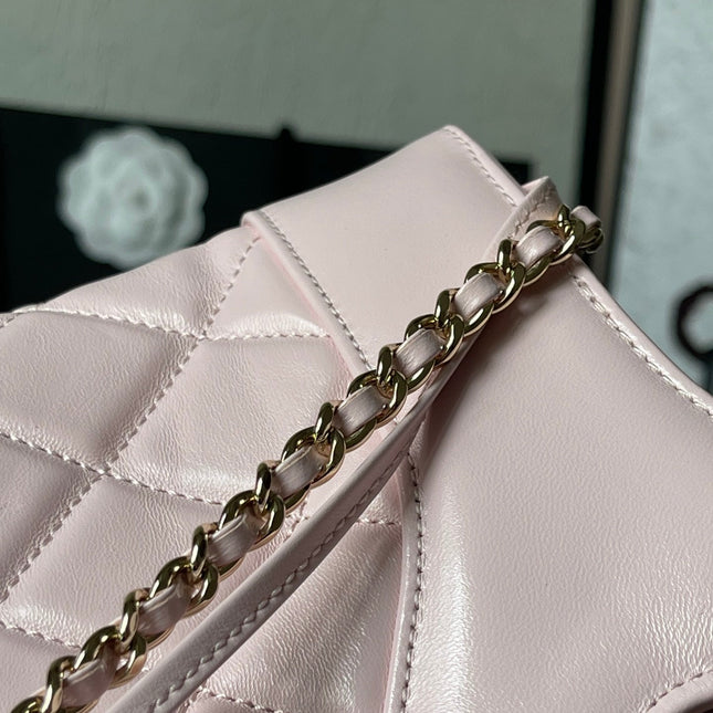 CC MEDIUM 36 SHOPPING BAG IN LIGHT PINK CALFSKIN