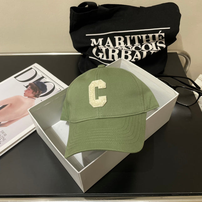 BASEBALL CAP MODEL 650701 IN GREEN COTTON