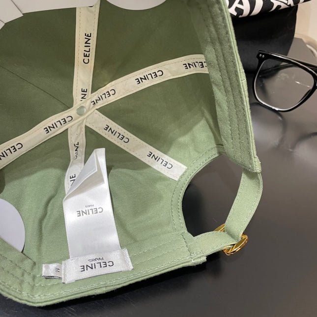 BASEBALL CAP MODEL 650701 IN GREEN COTTON