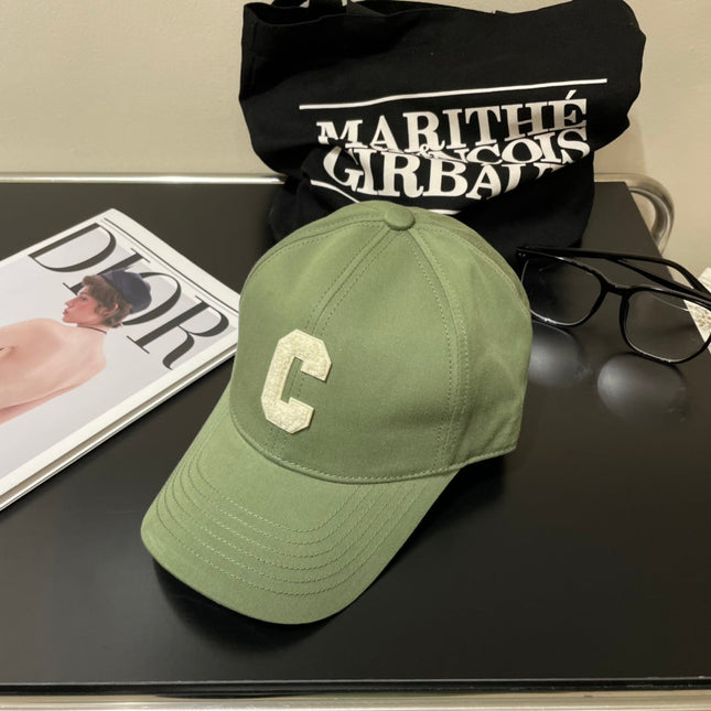 BASEBALL CAP MODEL 650701 IN GREEN COTTON