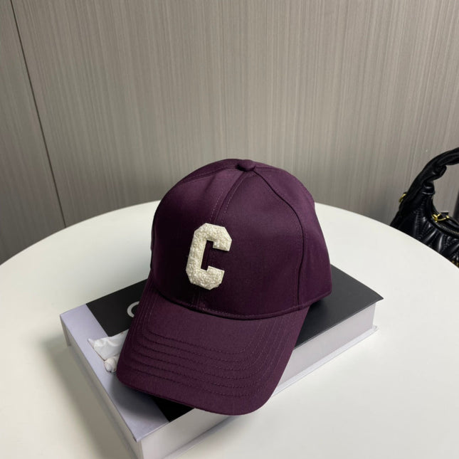 BASEBALL CAP MODEL 650716 IN WINE PURPLE COTTON