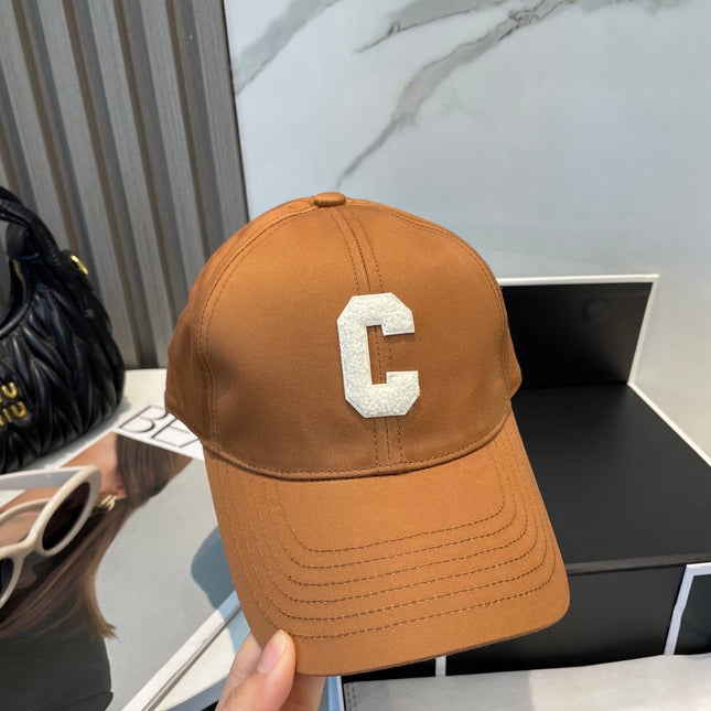BASEBALL CAP MODEL650751 IN BURNT ORANGE COTTON