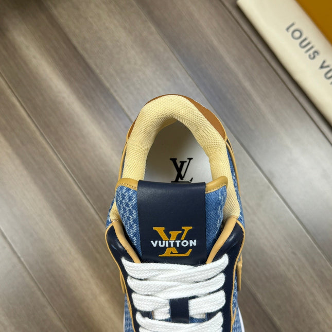 LV SNEAKER LIGHT BLUE CANVAS