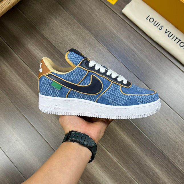 LV SNEAKER LIGHT BLUE CANVAS