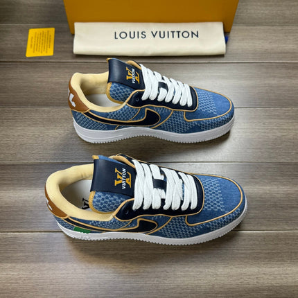 LV SNEAKER LIGHT BLUE CANVAS