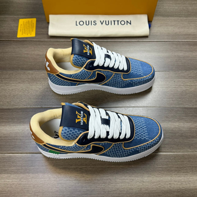 LV SNEAKER LIGHT BLUE CANVAS