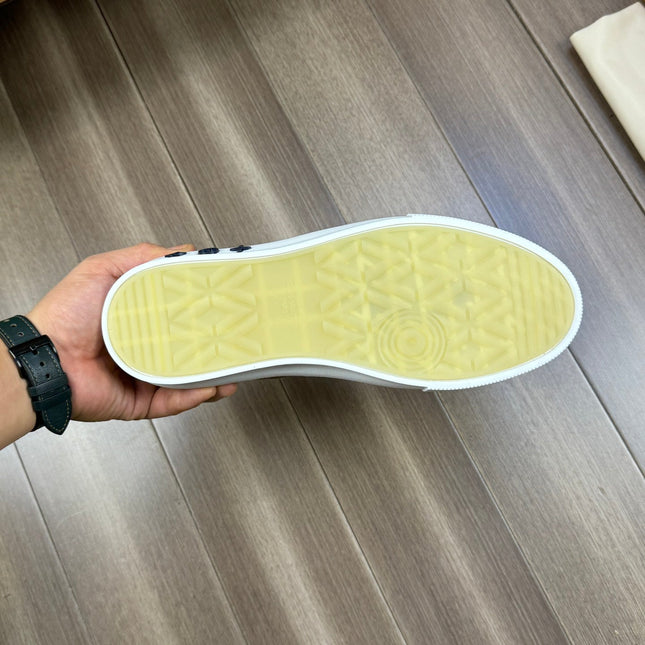 LV TRAINER SNEAKER IN ASH GREY MONOGRAM DENIM