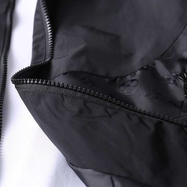 LV BLACK HOODED JACKET 239041