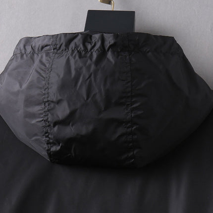 LV HOODED JACKET BLACK 239040