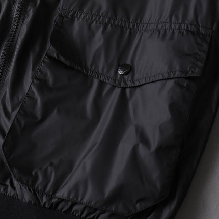 LV HOODED JACKET BLACK 239040