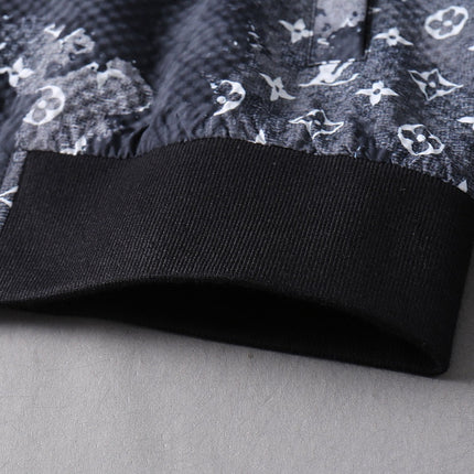 LV NAVY BLUE MONOGRAM AND DAMIER JACKET 239042