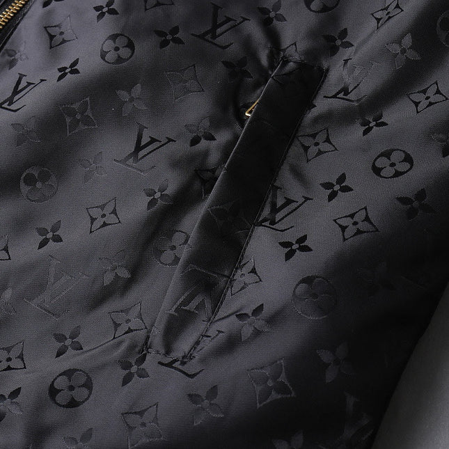 LV BLACK MONOGRAM JACKET 239043