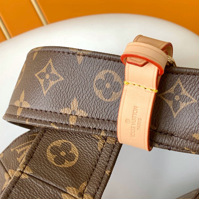 LV HOBO BAG 34 IN BROWN MONOGRAM CANVAS
