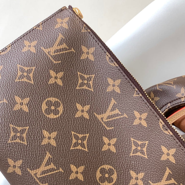 LV HOBO BAG 34 IN BROWN MONOGRAM CANVAS