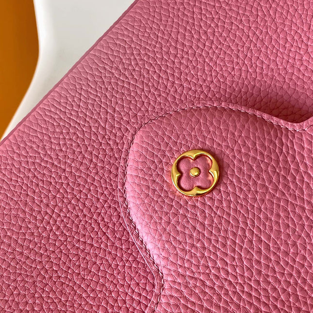 CAPUCINES MINI 21 IN MARSHMALLOW PINK TAURILLON GOLD HARDWARE