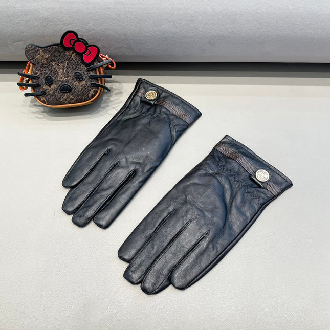 GLOVES IN BLACK SHEEPSKIN 352031