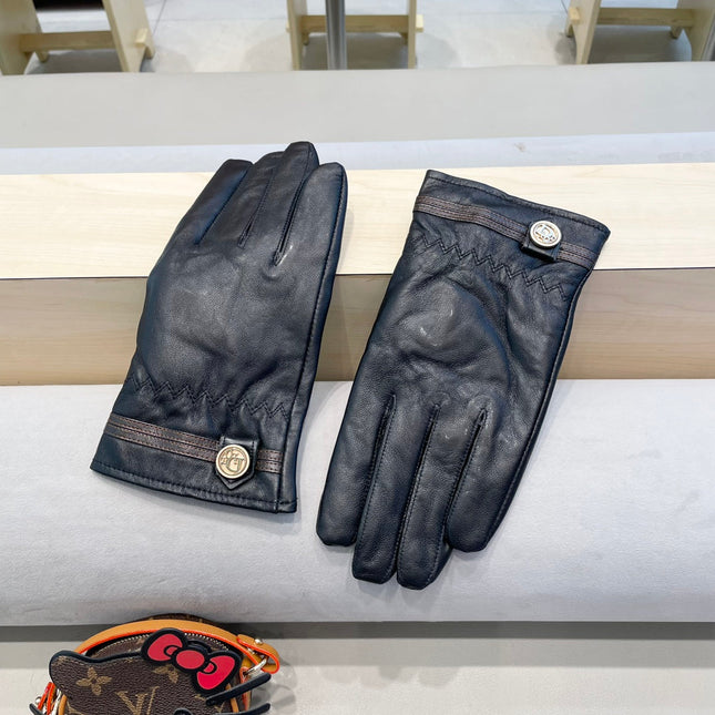 GLOVES IN BLACK SHEEPSKIN 352031
