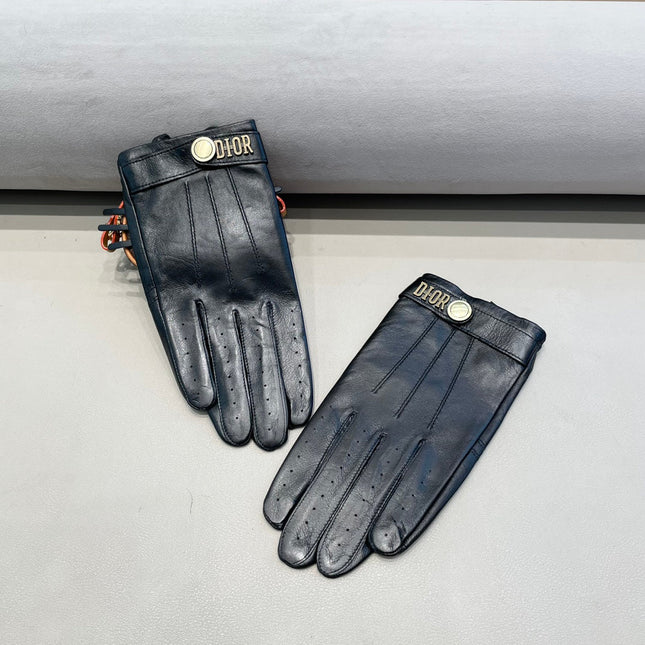 GLOVES IN BLACK LAMBSKIN 352037