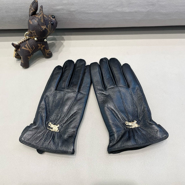 GLOVES IN BLACK LAMBSKIN 435873
