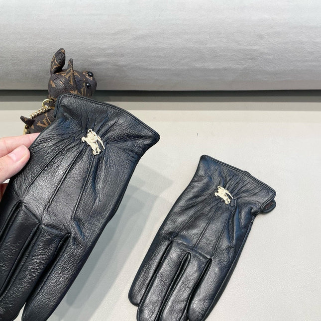 GLOVES IN BLACK LAMBSKIN 435873