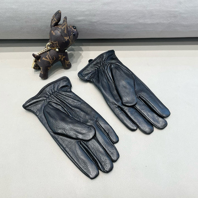 GLOVES IN BLACK LAMBSKIN 435873