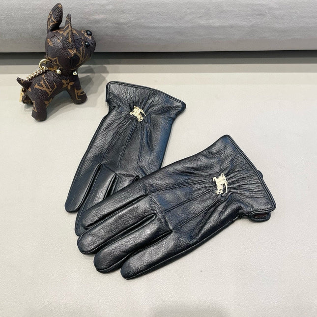 GLOVES IN BLACK LAMBSKIN 435873