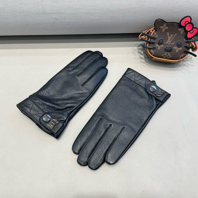 GLOVES IN BLACK LAMBSKIN 441793