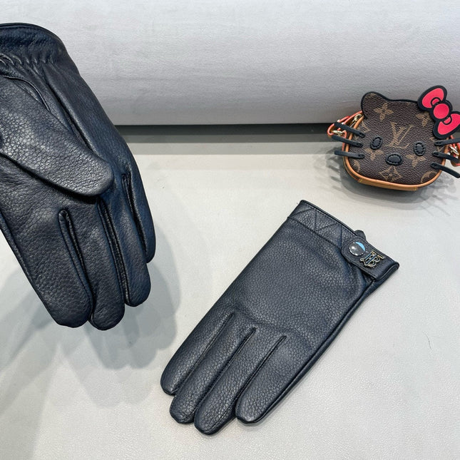 GLOVES IN BLACK LAMBSKIN 441793