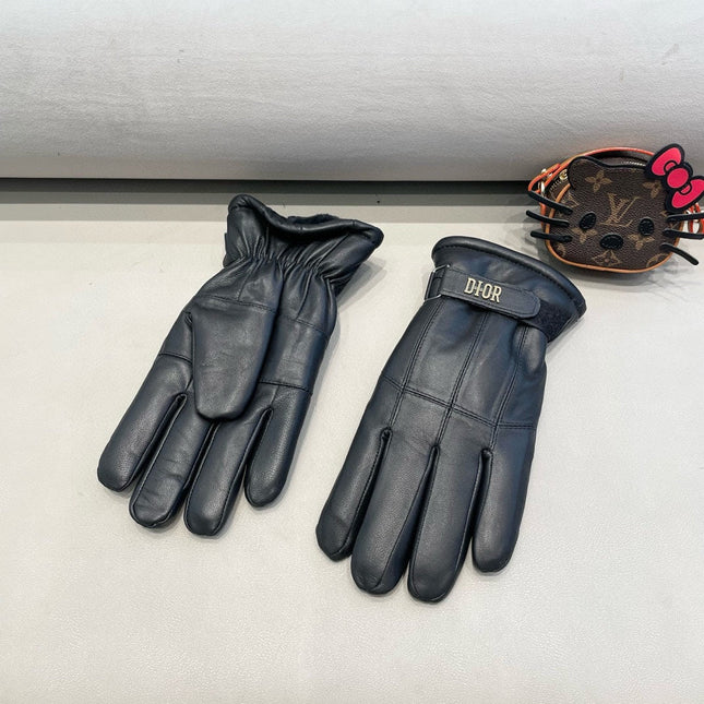 GLOVES IN BLACK LAMBSKIN 445816